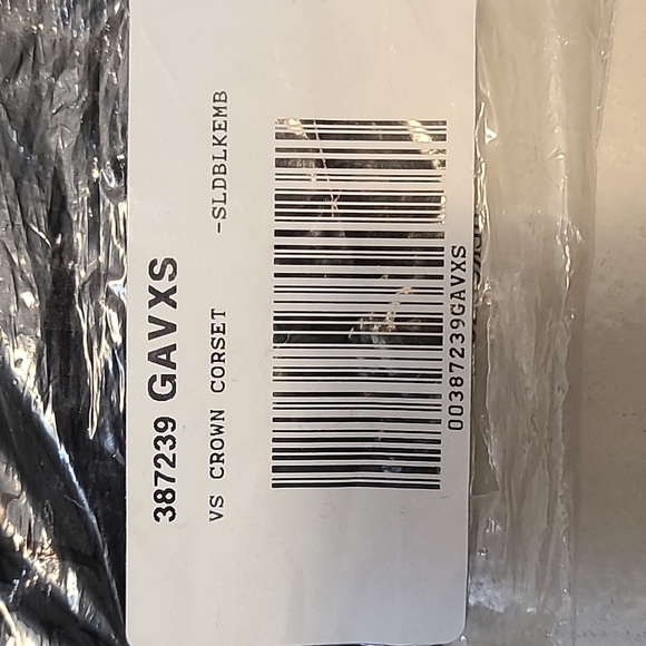 NEW VS VERY SEXY Shine Velvet Bustier (XS) - Picture 6 of 6